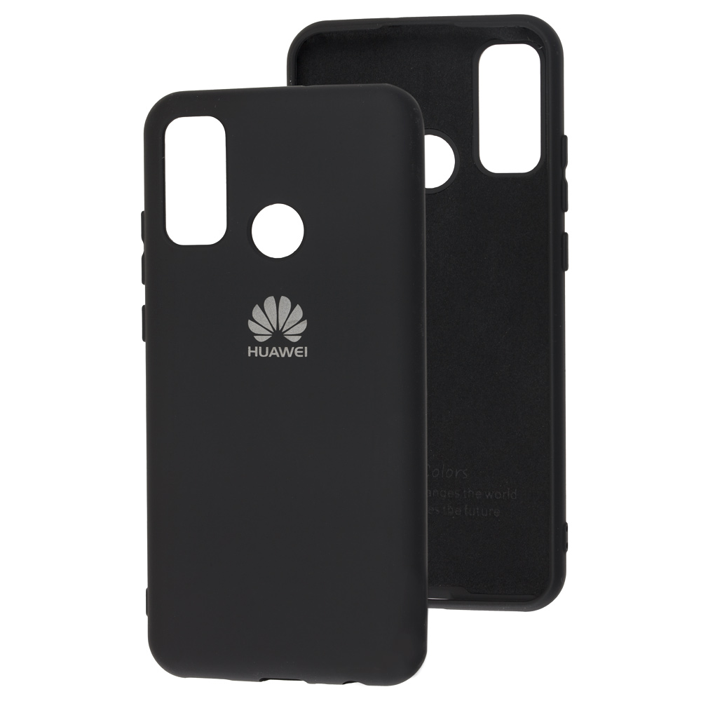 Silicone Cover My Color Full Protective (A) для Huawei P Smart (2020) (Black)-0